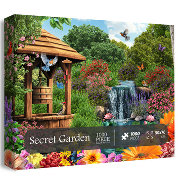 Pieci di puzzle da giardino segreto 1000 pezzi